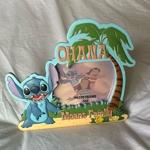 Disney Parks Lilo & Stitch “Ohana” 4x6 frame